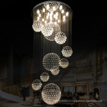 Фабрика продвижение современного интерьера светодиодные потолочные заподлицо светильники для дома роскошный зал Люстра